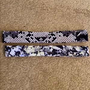 2 Skinny Lululemon Headbands